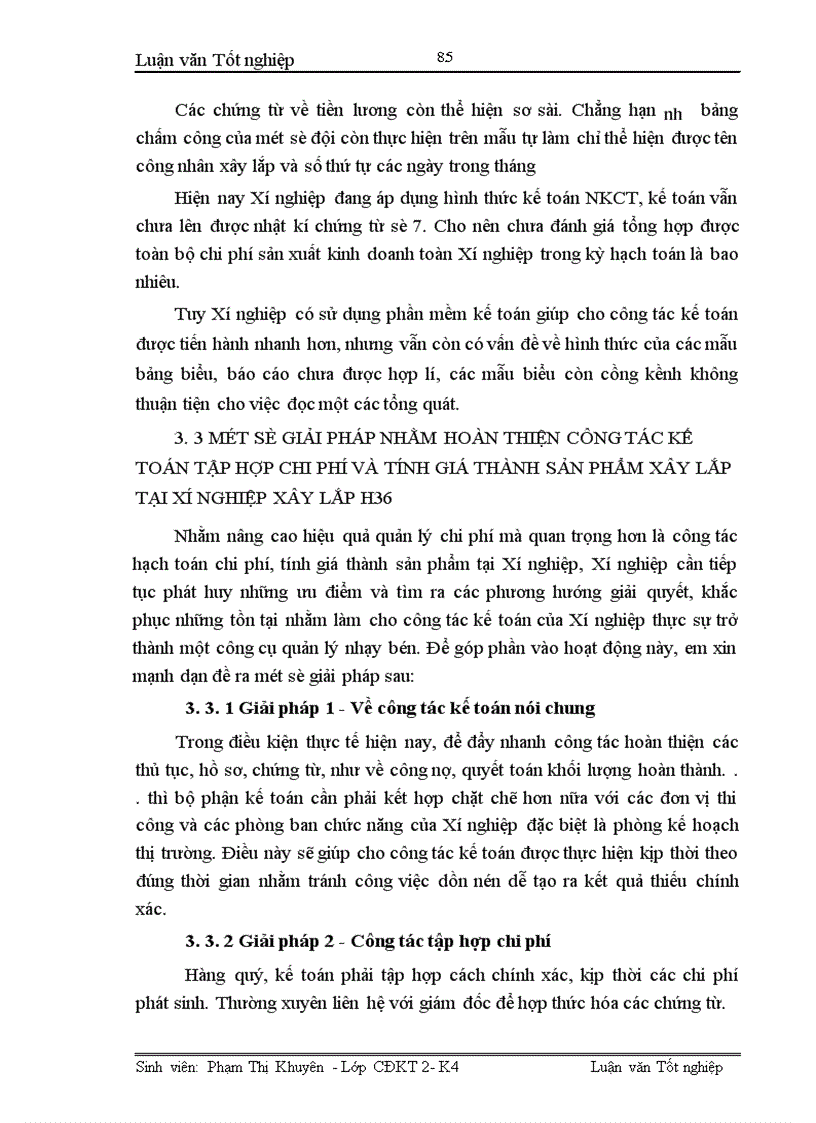 image for page Hoàn thiện công tác kế toán tập hợp chi phí sản xuất và tính giá thành sản phẩm xây lắp tại Xí nghiệp xây lắp H36 Công ty xây lắp hoá chất 1