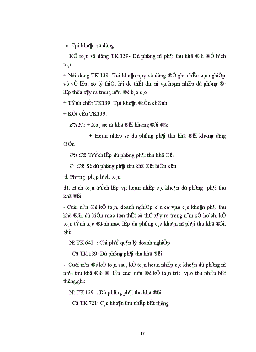 image for page Phương pháp hạch toán các loại dự phòng của các doanh nghiệp trong cơ chế thị trường 1