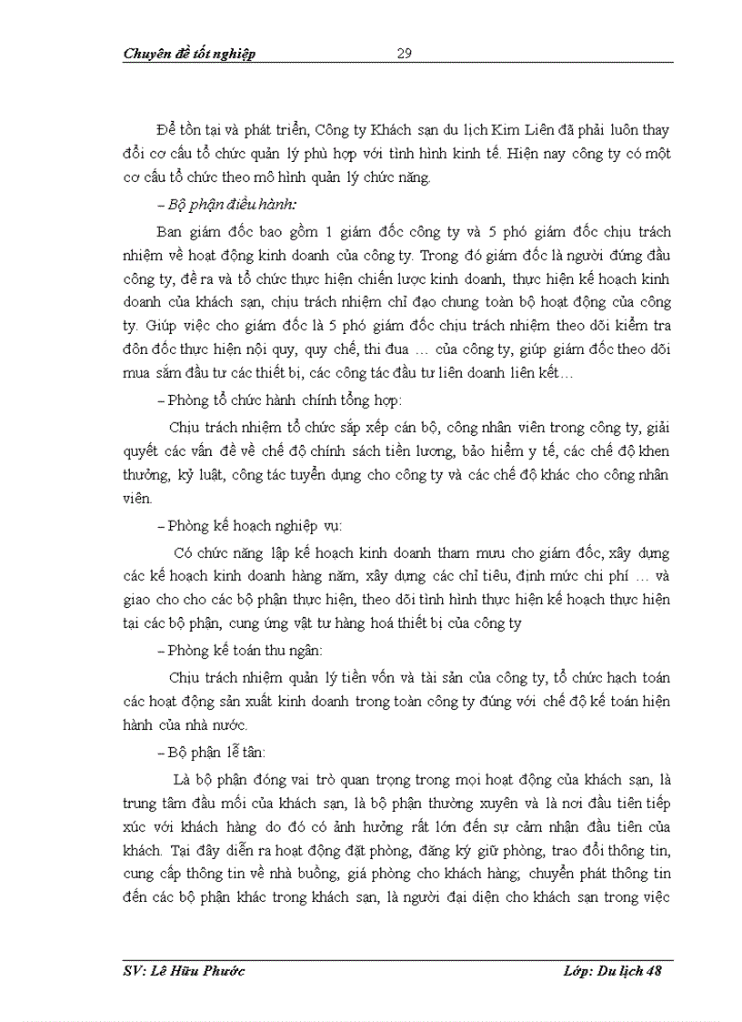 image for page Biện pháp thu hút khách trong kinh doanh tiệc tại nhà hàng Hoa Sen 6 thuộc công ty cổ phần du lịch Kim Liên