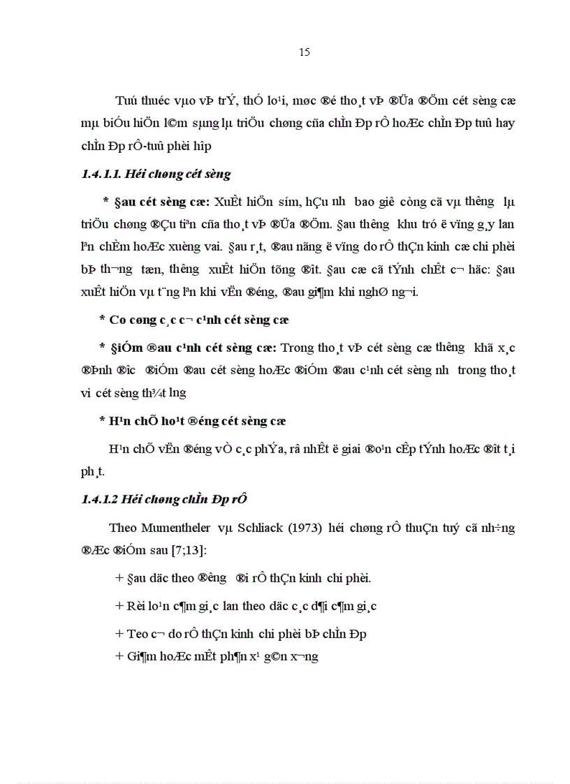 image for page Nghiên cứu đặc điểm lâm sàng cận lâm sàng và đánh giá kết quả phẫu thuật tạo hình nhân nhầy bằng sóng cao tần trong thoát vị đĩa đệm cột sống cổ tại Bệnh viện Việt Đức