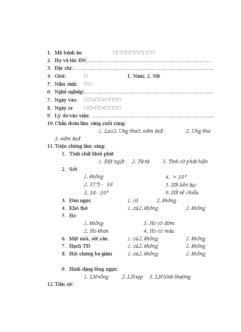 image for page Nghiên cứu kỹ thuật sinh thiết màng phổi bằng kim Castelain ở bệnh nhân tràn dịch màng phổi ít tại khoa Hô Hấp Bệnh viện Bạch Mai