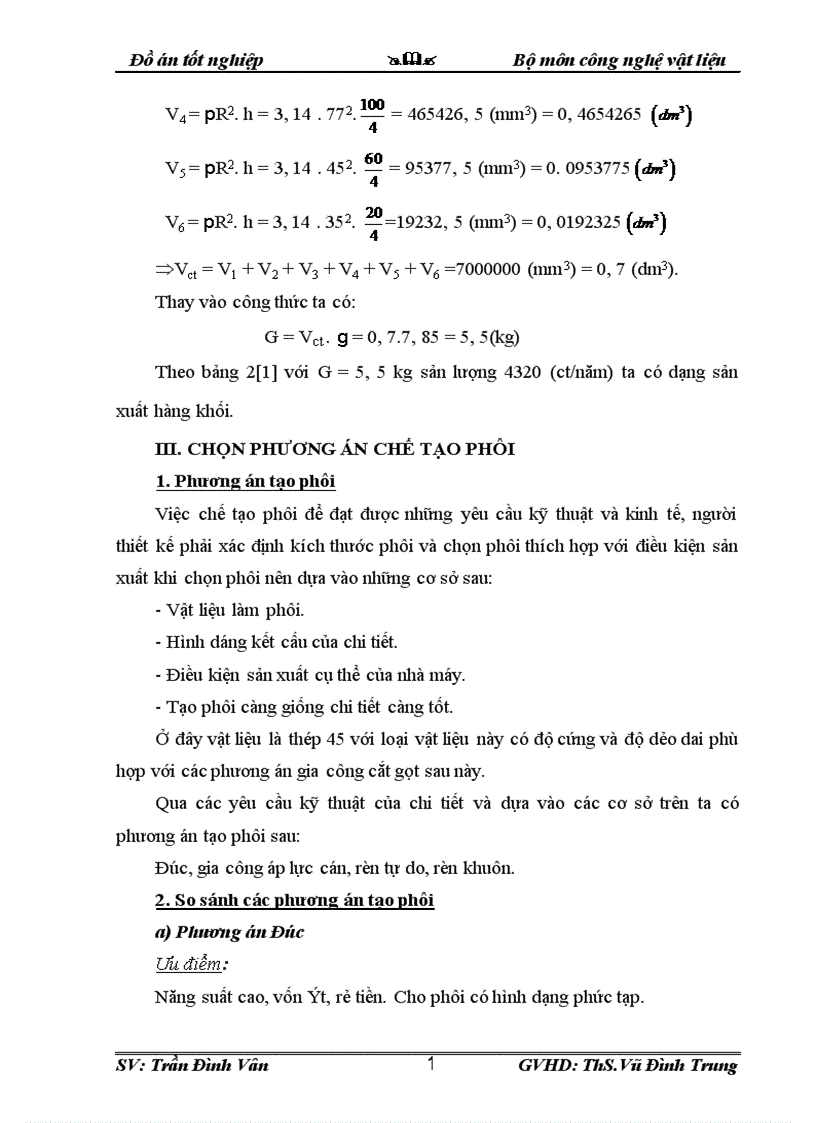 image for page Thiết kế công nghệ dập và quy trình công nghệ gia công trục răng
