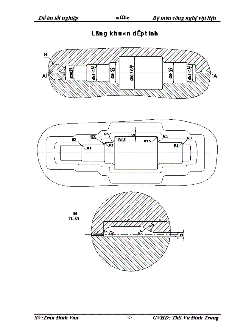 image for page Thiết kế công nghệ dập và quy trình công nghệ gia công trục răng