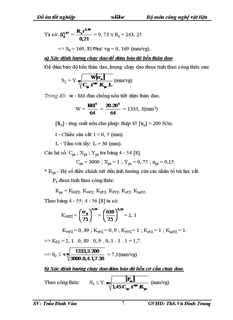 image for page Thiết kế công nghệ dập và quy trình công nghệ gia công trục răng