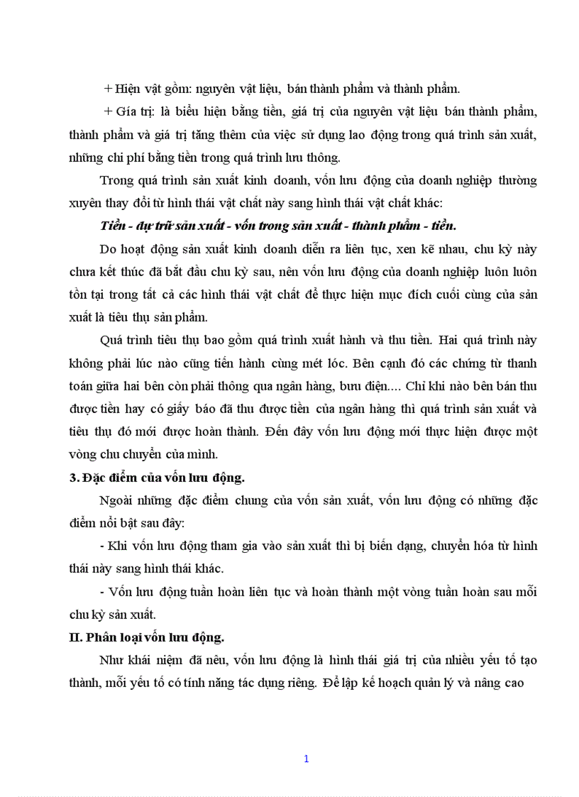 image for page Nghiên cứu tình hình quản lý và sử dụng vốn lưu động tại Công ty cổ phần Chương Dương Hà Nội 1