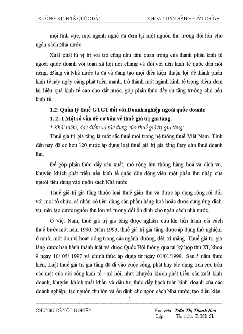 image for page Tăng cường quản lý thu thuế GTGT đối với các doanh nghiệp ngoài quốc doanh trên địa bàn Huyện Mộc Châu Tỉnh Sơn La 1