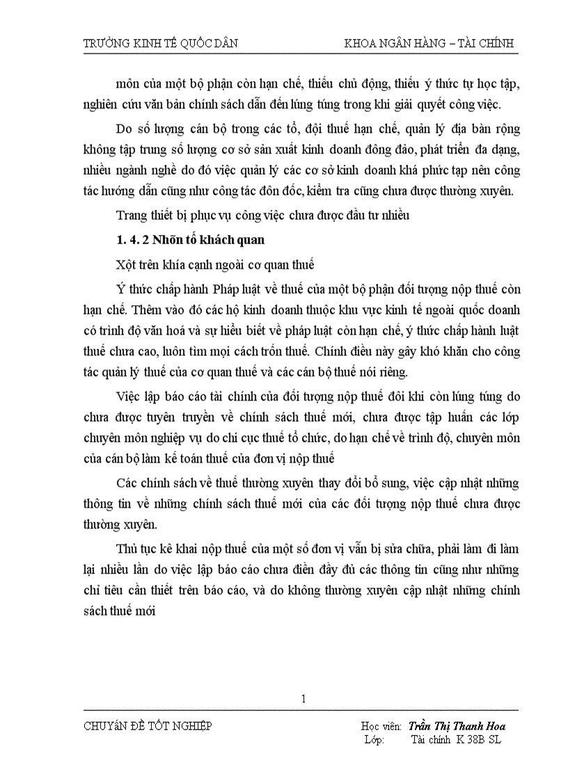 image for page Tăng cường quản lý thu thuế GTGT đối với các doanh nghiệp ngoài quốc doanh trên địa bàn Huyện Mộc Châu Tỉnh Sơn La 1