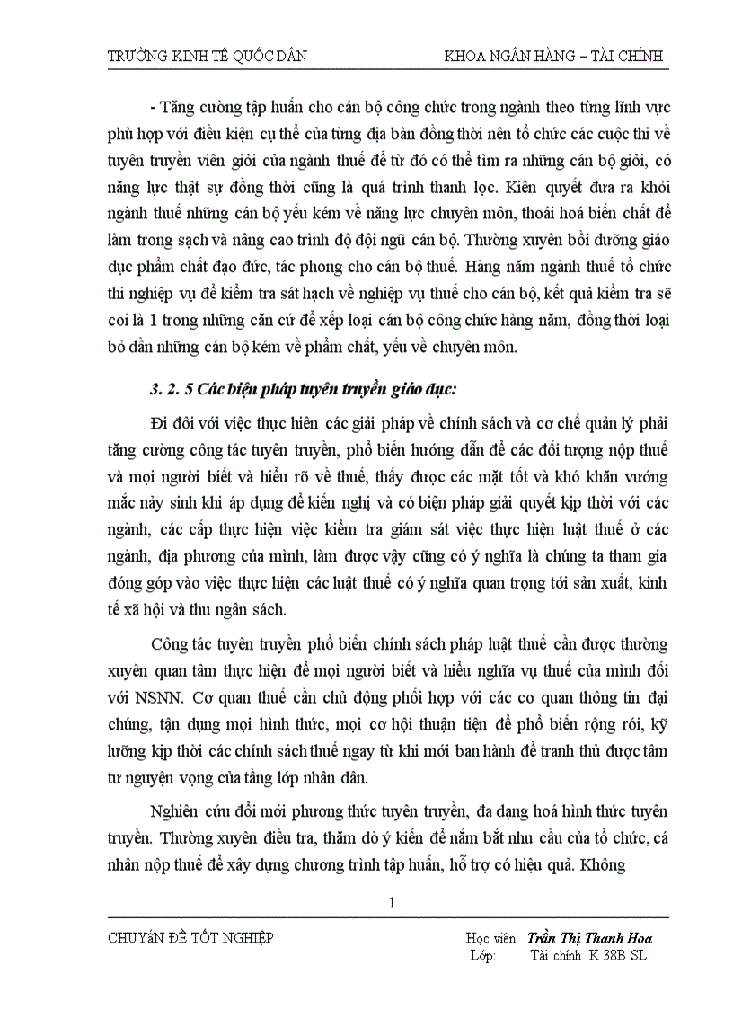 image for page Tăng cường quản lý thu thuế GTGT đối với các doanh nghiệp ngoài quốc doanh trên địa bàn Huyện Mộc Châu Tỉnh Sơn La 1
