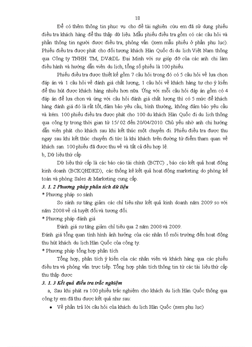 image for page Giải pháp markerting thu hút khách du lịch Hàn Quốc của công ty trách nhiệm hữu hạn thương mại dịch vụ và du lịch Đại Minh