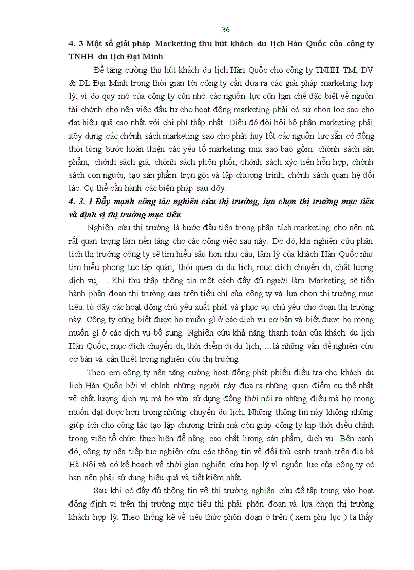 image for page Giải pháp markerting thu hút khách du lịch Hàn Quốc của công ty trách nhiệm hữu hạn thương mại dịch vụ và du lịch Đại Minh