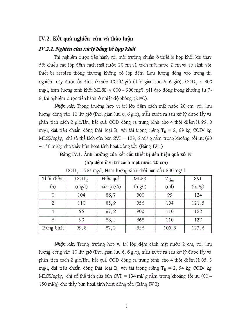 image for page Bước đầu nghiên cứu hiệu quả của thiết bị hợp khối trong xử lý nước thải của sản xuất bia