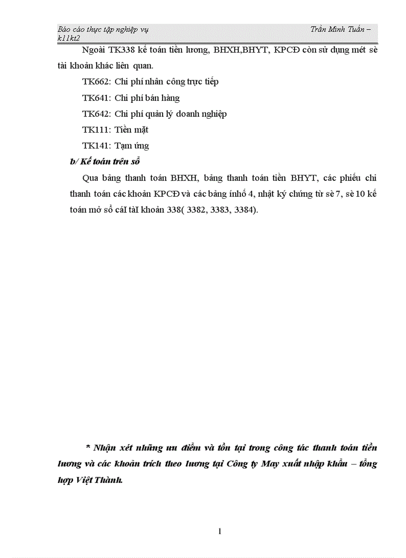 image for page Báo cáo thực tập tốt nghiệp tại Công ty may xuất nhập khẩu tổng hợp Việt Thành