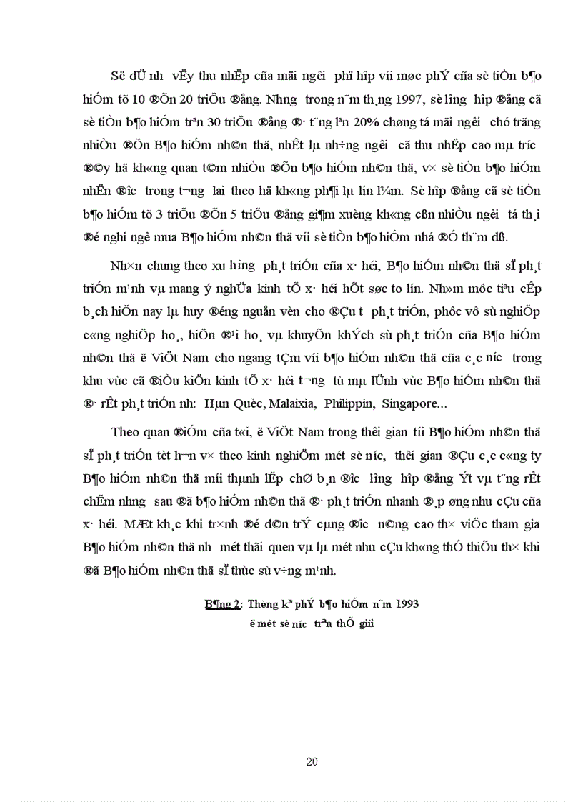 image for page Bàn về nghiệp vụ Bảo hiểm nhân thọ và các loại hình Bảo hiểm nhân thọ đang được triển khai ở Việt Nam hiện nay 1
