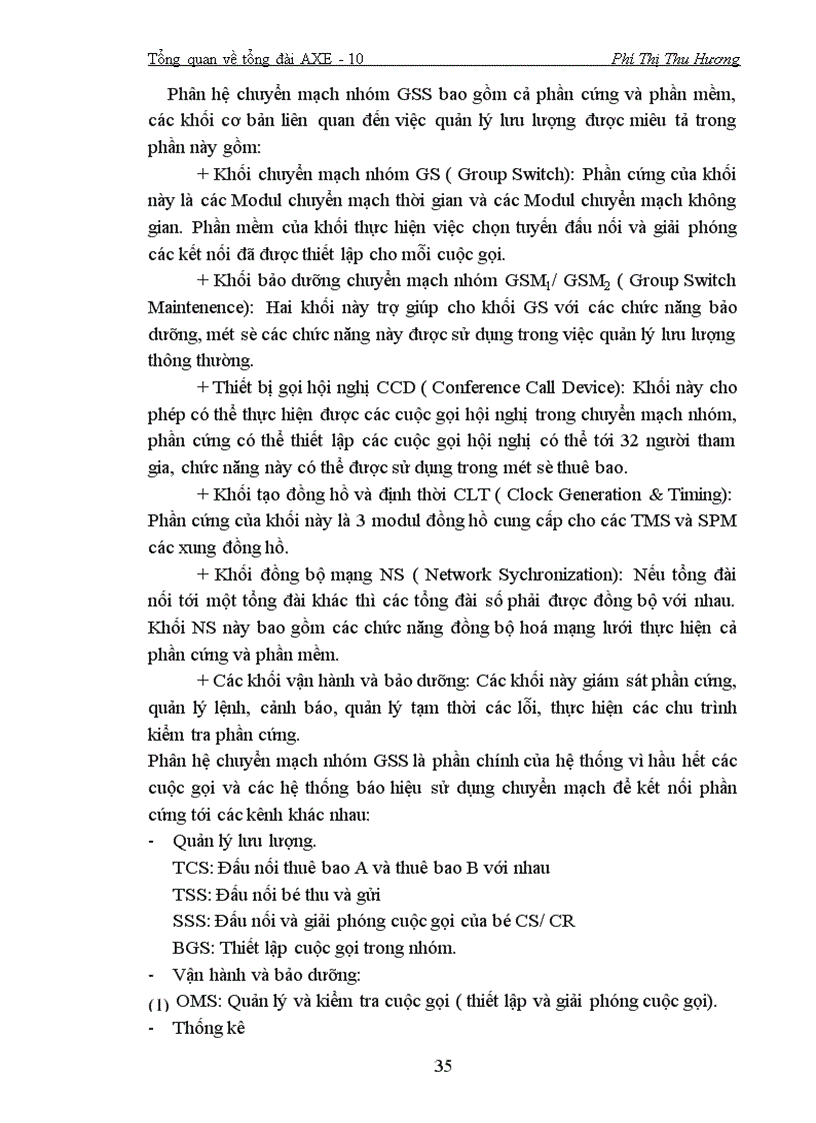 image for page Tổng quan về tổng đài AXE 10