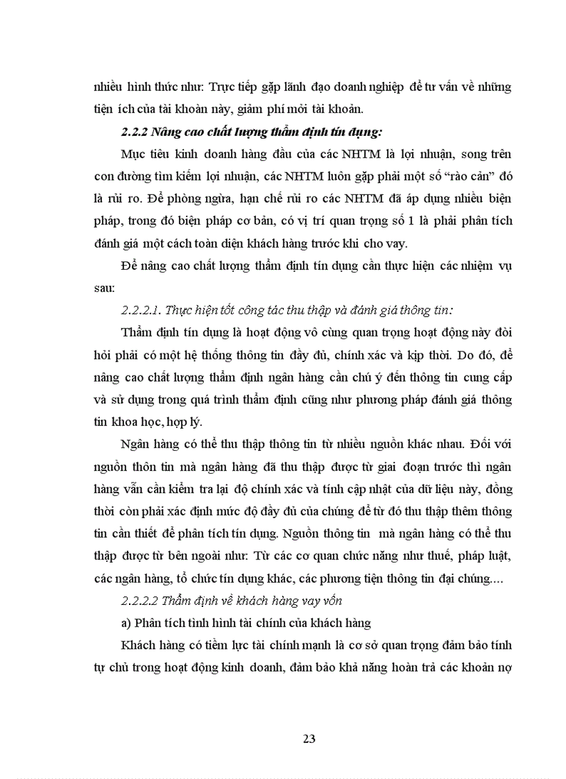 image for page Giải pháp nâng cao hiệu quả sử dụng vốn tại NHNo PTNT huyện Tam Dương tỉnh Vĩnh Phúc 1