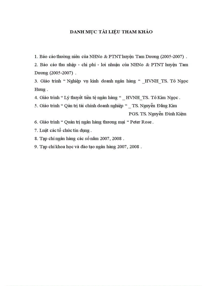 image for page Giải pháp nâng cao hiệu quả sử dụng vốn tại NHNo PTNT huyện Tam Dương tỉnh Vĩnh Phúc 1
