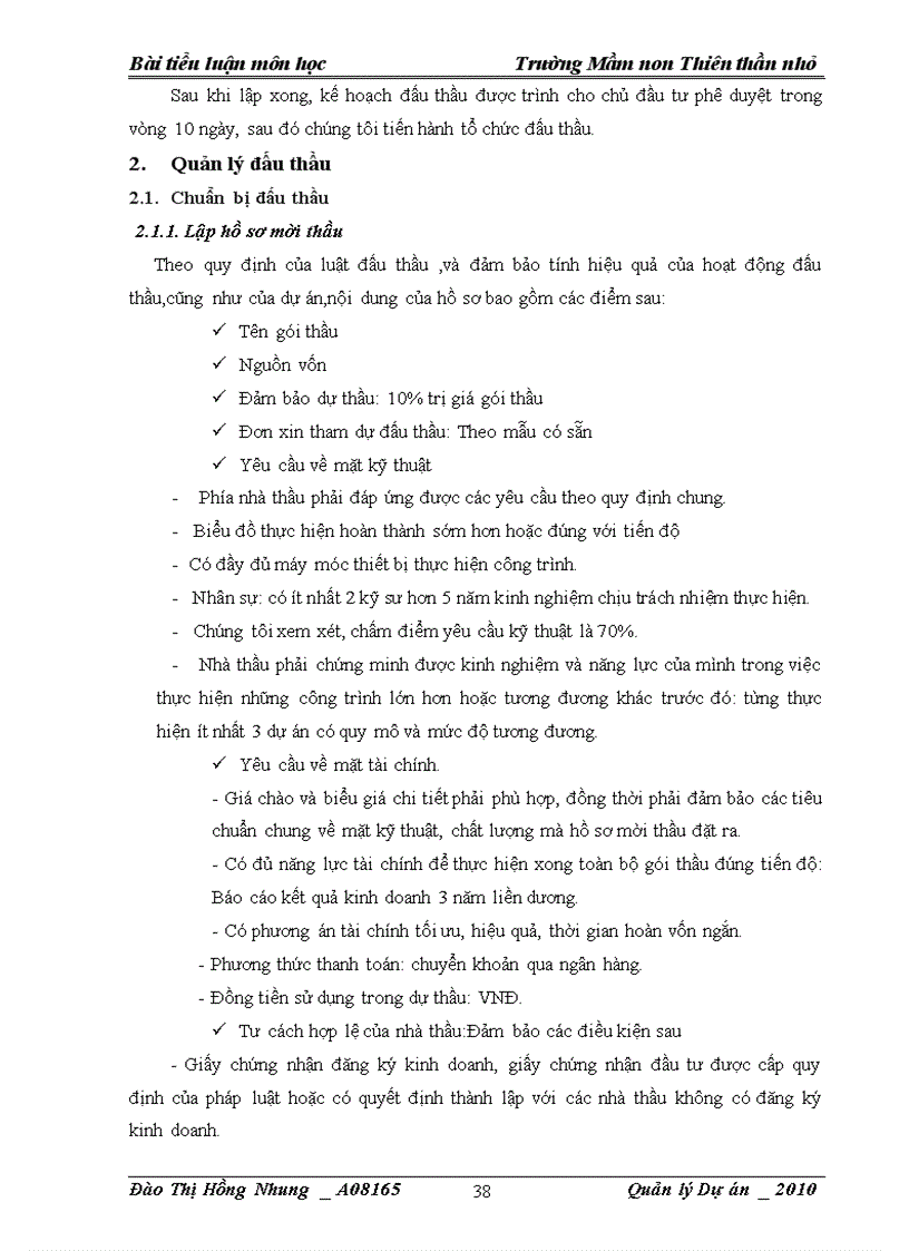 image for page Dự án quy hoạch khu nhà học của trường mầm non thiên thần nhỏ 1