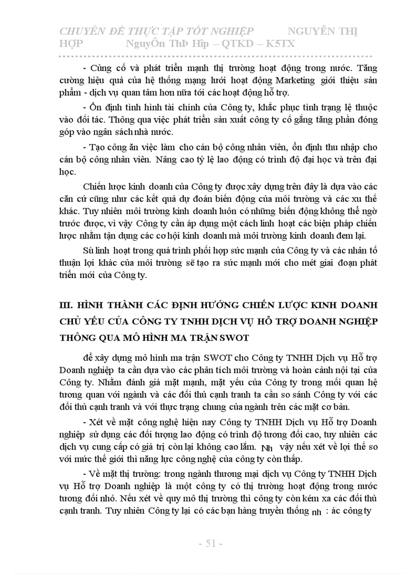 image for page Một số giải pháp góp phần xây dựng chiến lược kinh doanh tại Công ty TNHH Dịch vụ Hỗ trợ Doanh nghiệp 1