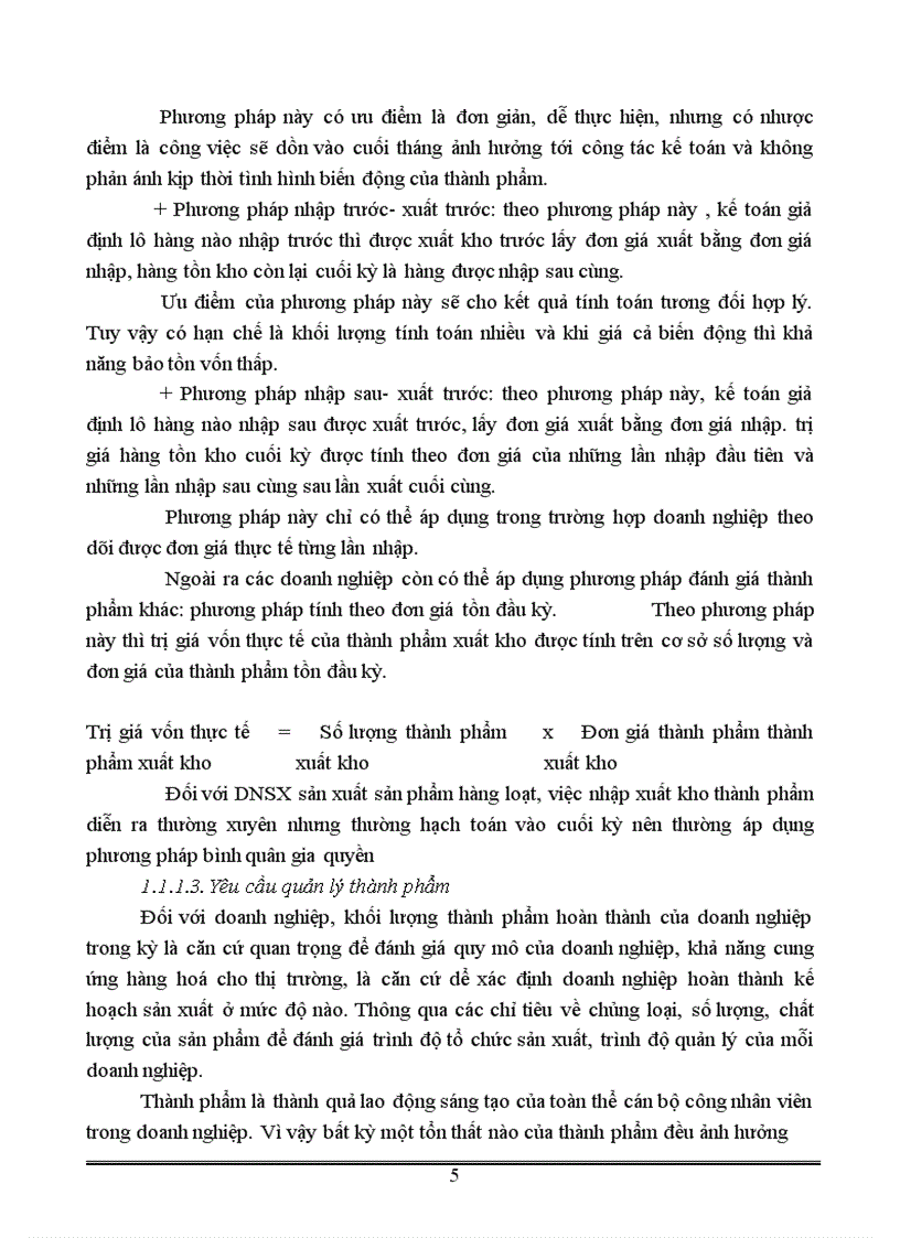 image for page Tổ chức công tác kế toán thành phẩm và tiêu thụ thành phẩm và xác định kết quả tiêu thụ ở công ty cơ khí Hà Nội 1