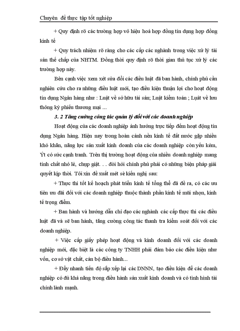 image for page Một số giải pháp hạn chế rủi ro an toàn tín dụng đối với kinh tế ngoài quốc doanh tại Ngân hàng công thương Đống Đa 1