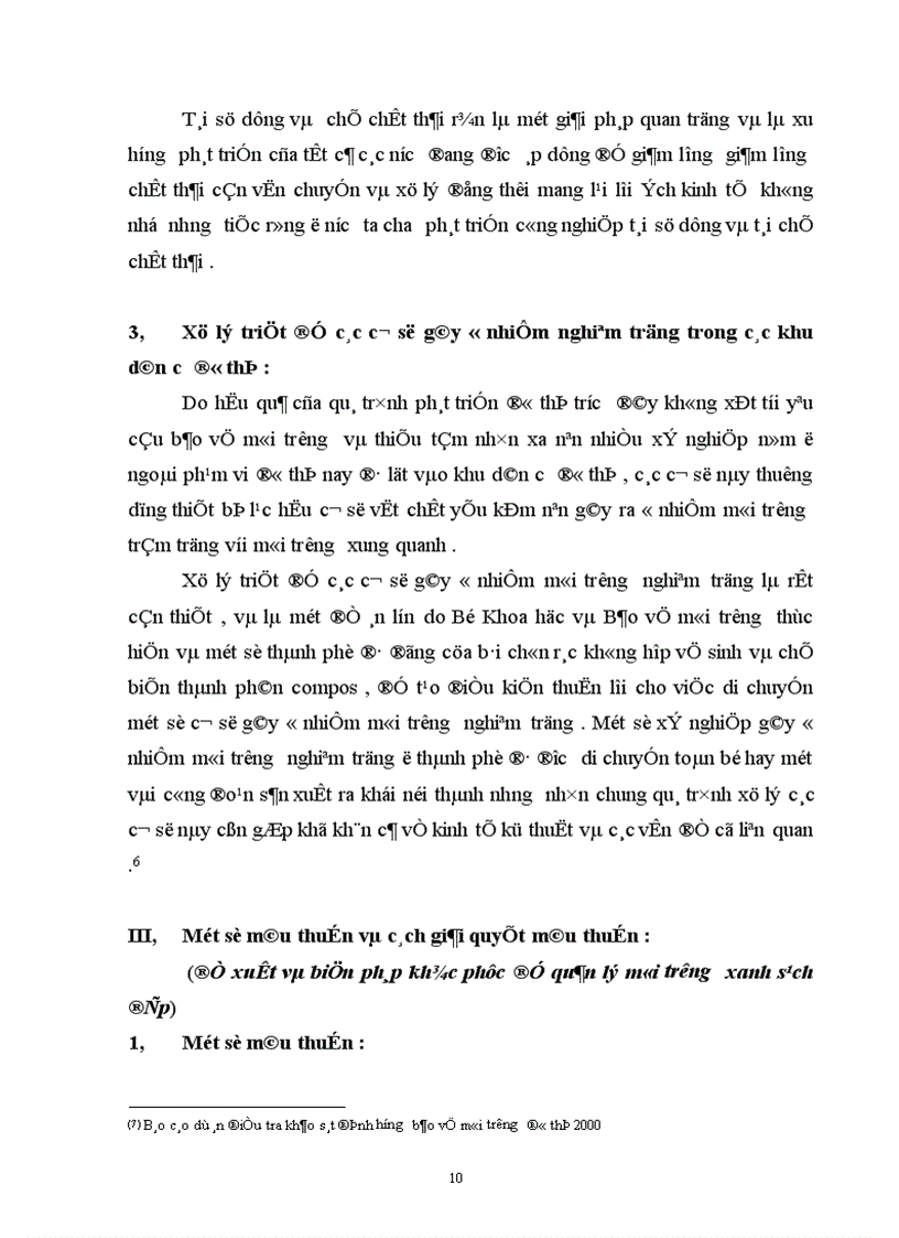 image for page Thực trạng môi trường đô thị nước ta hậu quả của mức độ ô nhiễm