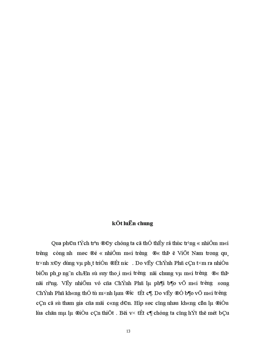 image for page Thực trạng môi trường đô thị nước ta hậu quả của mức độ ô nhiễm