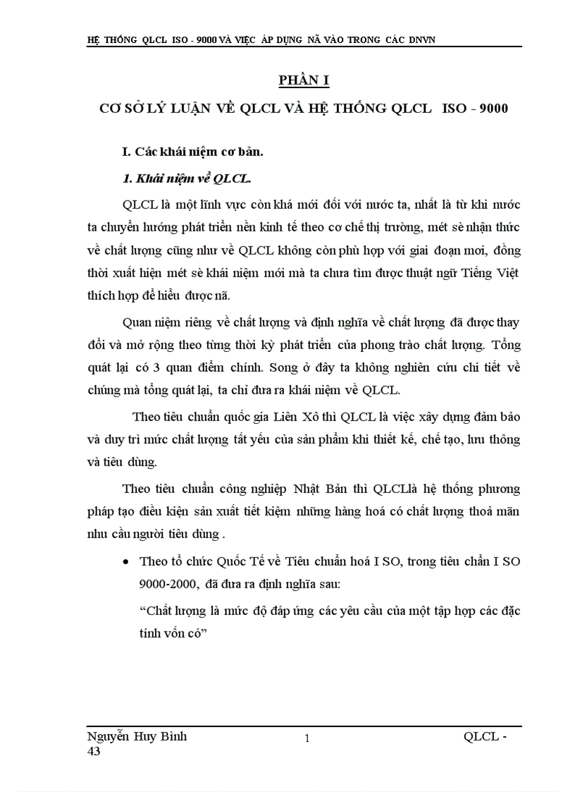 image for page Hệ thống QLCL iso 9000 và việc áp dụng nó vào trong các doanh nghiệp Việt Nam