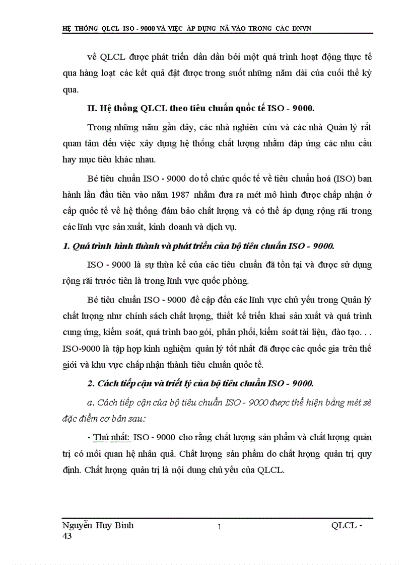 image for page Hệ thống QLCL iso 9000 và việc áp dụng nó vào trong các doanh nghiệp Việt Nam