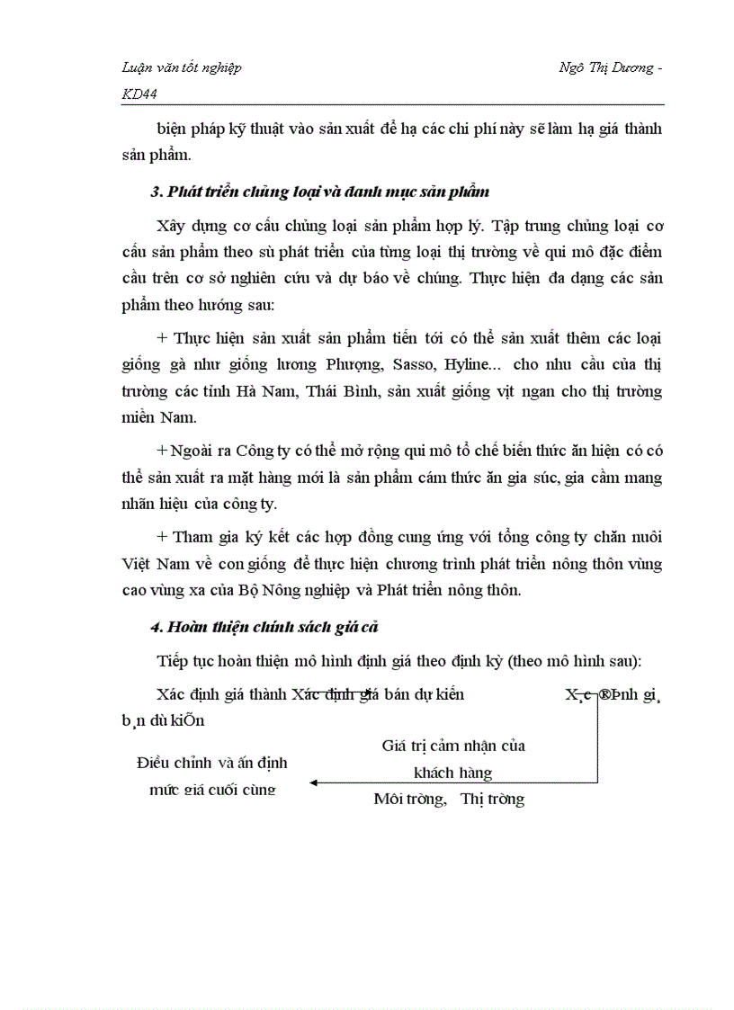 image for page Nghiên cứu tình hình tiêu thụ sản phẩm gà giống thương phẩm tại Công ty giống gia cầm Lương Mỹ Chương mỹ Hà Tây 1