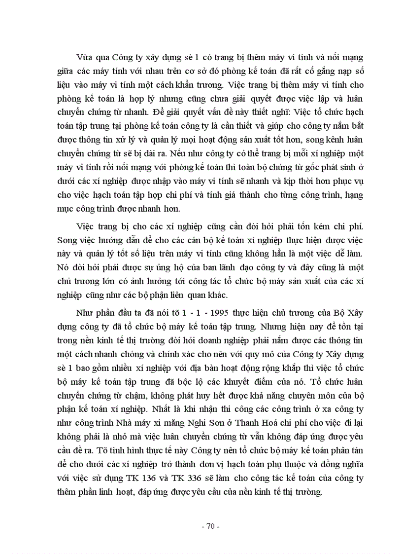 image for page Kế toán tập hợp chi phí sản xuất và tính giá thành sản phẩm xây lắp ở Công ty xây dựng số 1 1