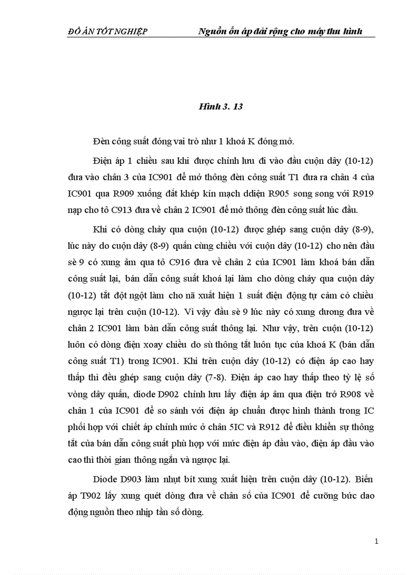 image for page Nguồn ổn áp dải rộng cho máy thu hình 1