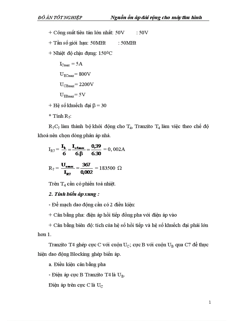 image for page Nguồn ổn áp dải rộng cho máy thu hình 1