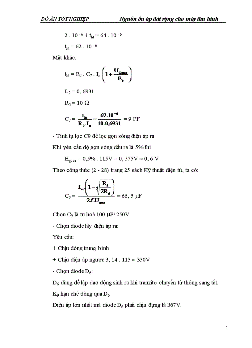 image for page Nguồn ổn áp dải rộng cho máy thu hình 1