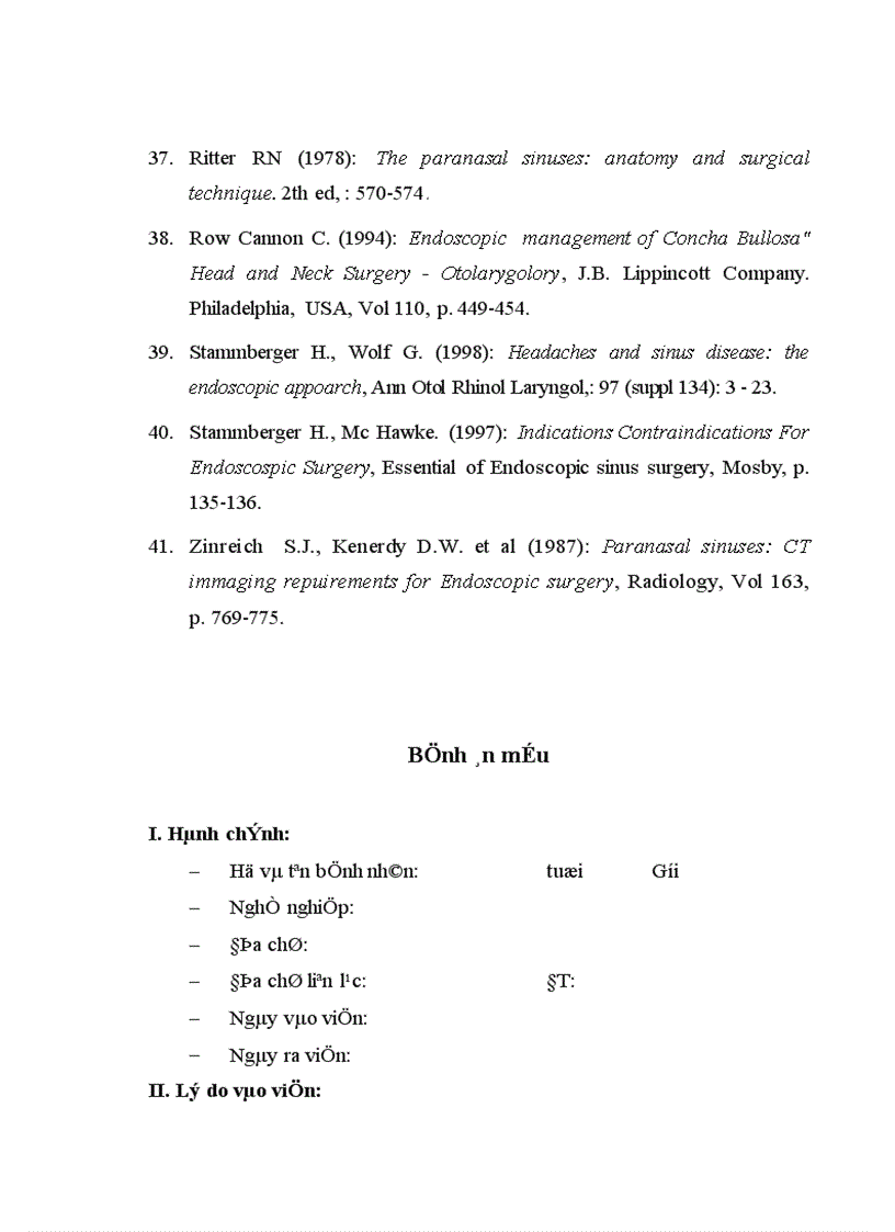 image for page Nghiên cứu hình thái lâm sàng của dị hình cuốn mũi giữa trong bệnh lý mũi xoang qua nội soi và chụp cắt lớp vi tính
