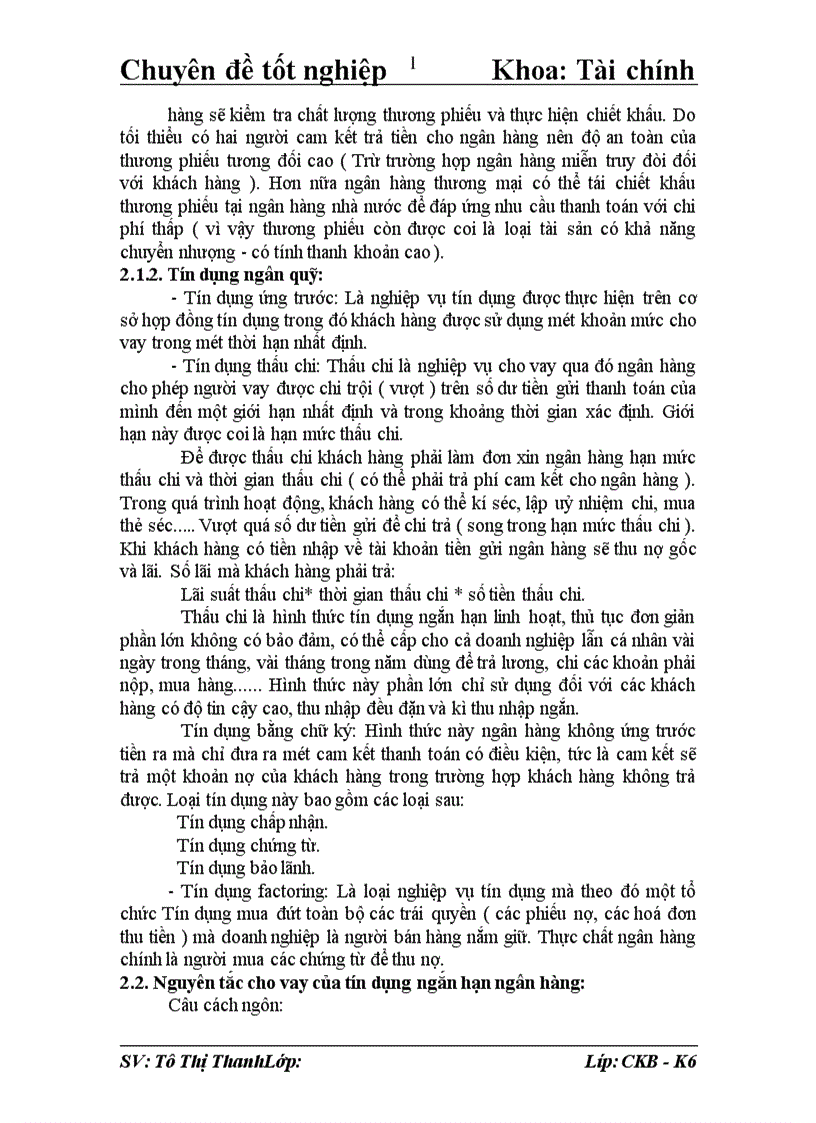 image for page Giải pháp nâng cao chất lượng hoạt động tín dụng ngắn hạn tại Sở giao dịch I Ngân hàng đầu tư và phát triển Việt Nam 1