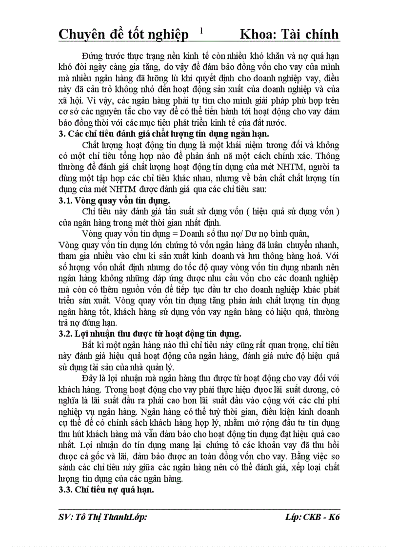 image for page Giải pháp nâng cao chất lượng hoạt động tín dụng ngắn hạn tại Sở giao dịch I Ngân hàng đầu tư và phát triển Việt Nam 1
