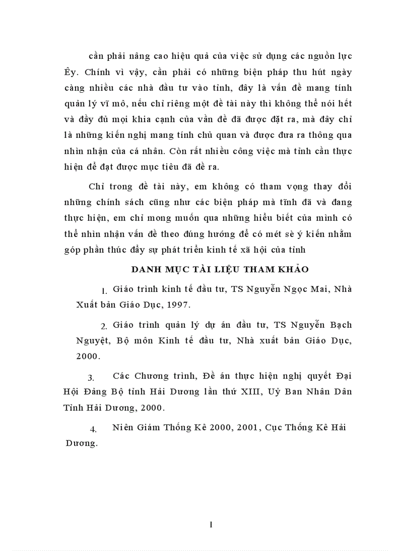 image for page Một số giải pháp nhằm tăng cường thu hút vốn đầu tư vào Hải Dương 1