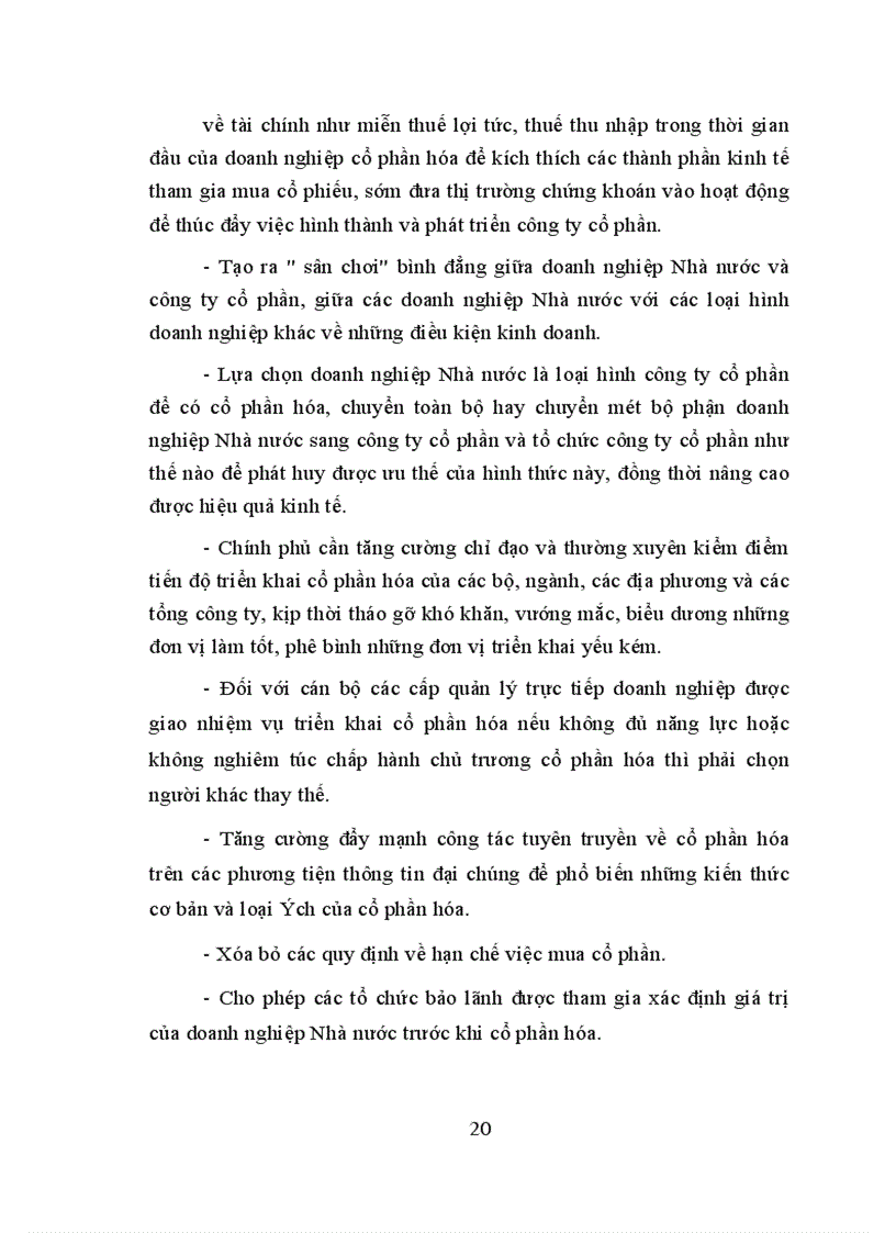 image for page Cổ phần hoá doanh nghiệp Nhà nước ở Việt Nam thực trạng và giải pháp 1