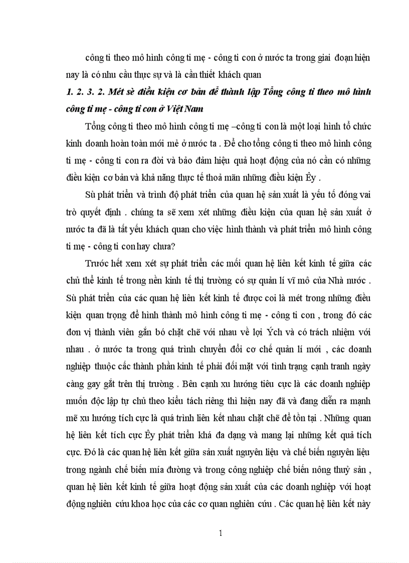 image for page Tính tất yếu khách quan và con đường hình thành công ty mẹ công ty con ở Việt Nam 1