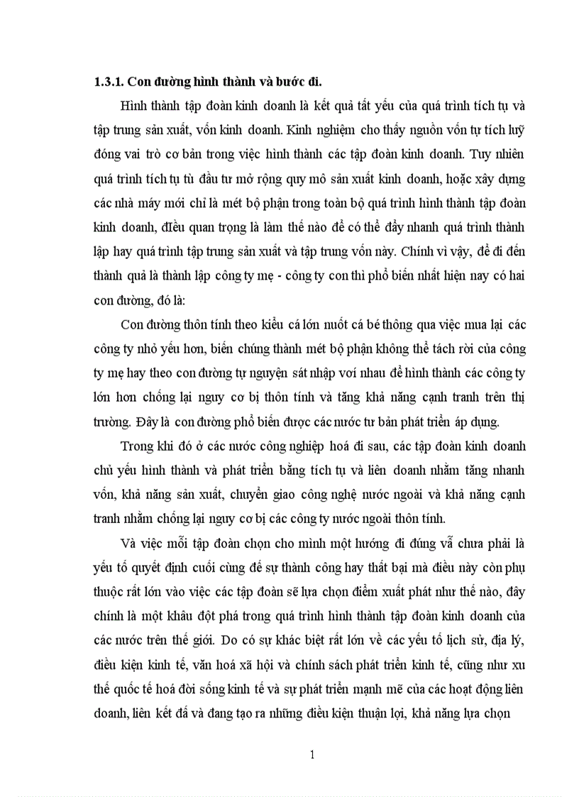 image for page Tính tất yếu khách quan và con đường hình thành công ty mẹ công ty con ở Việt Nam 1