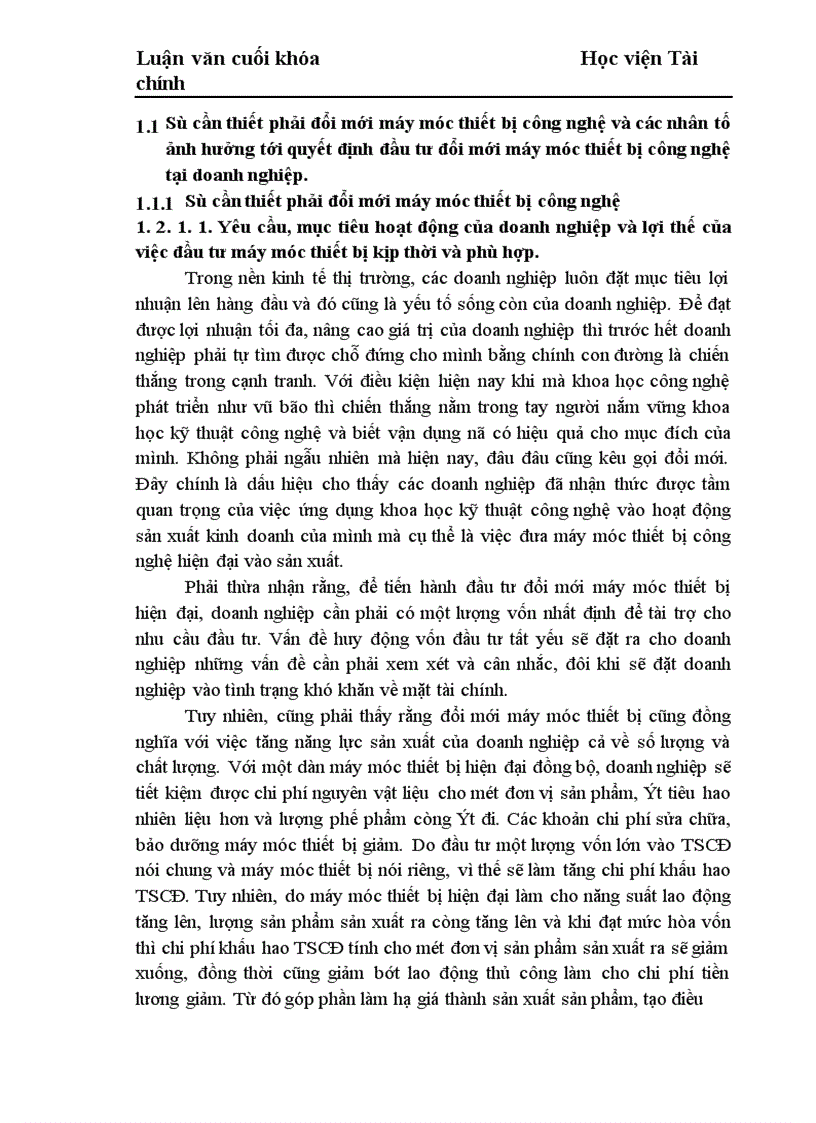 image for page Những giải pháp chủ yếu huy động vốn đổi mới thiết bị công nghệ tại Công ty Cổ phần dệt 10 10 1