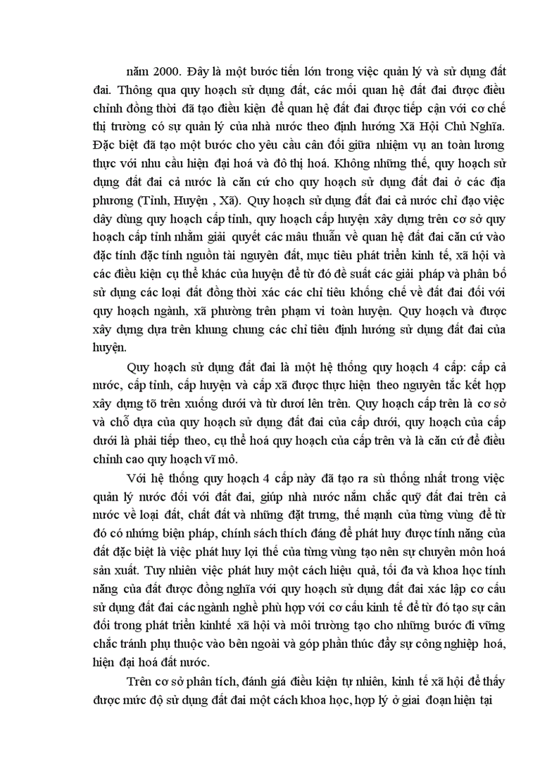 image for page Cơ sở khoa học của quy hoạch sử dụng đất đai huyện Lộc Bình Tỉnh Lạng Sơn thời kỳ 2001 2010