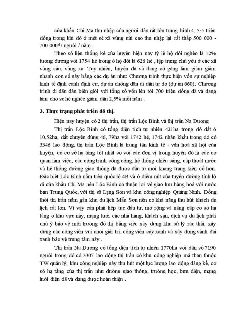 image for page Cơ sở khoa học của quy hoạch sử dụng đất đai huyện Lộc Bình Tỉnh Lạng Sơn thời kỳ 2001 2010