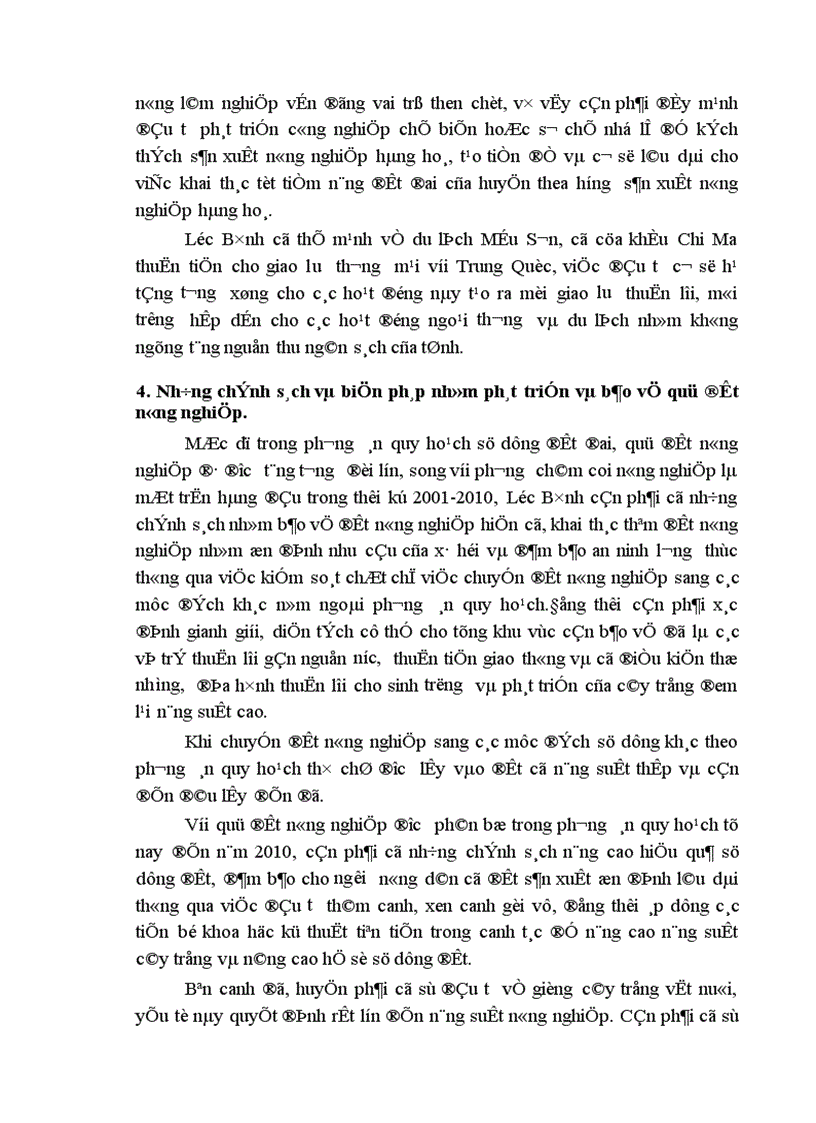 image for page Cơ sở khoa học của quy hoạch sử dụng đất đai huyện Lộc Bình Tỉnh Lạng Sơn thời kỳ 2001 2010