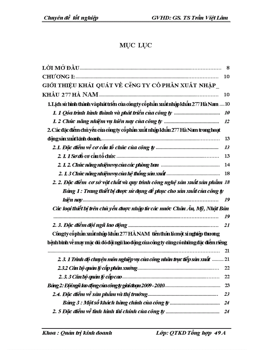 image for page Đẩy mạnh hoạt động xuất khẩu hàng may mặc tại Công ty cổ phần xuất nhập khẩu 277 Hà NAM
