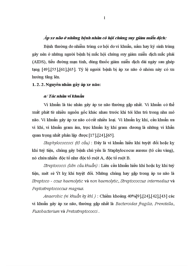 image for page Nhận xét đặc điểm lâm sàng cận lâm sàng áp xe não ở trẻ em