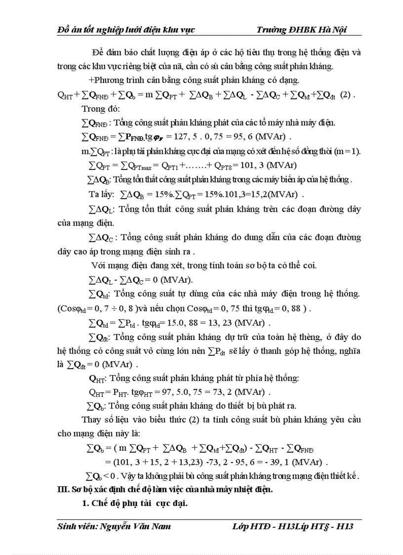 image for page Đồ án tốt nghiệp lưới điện khu vực