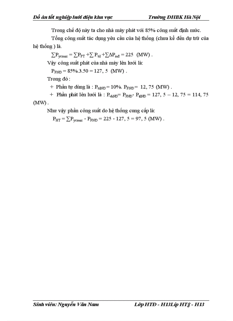 image for page Đồ án tốt nghiệp lưới điện khu vực