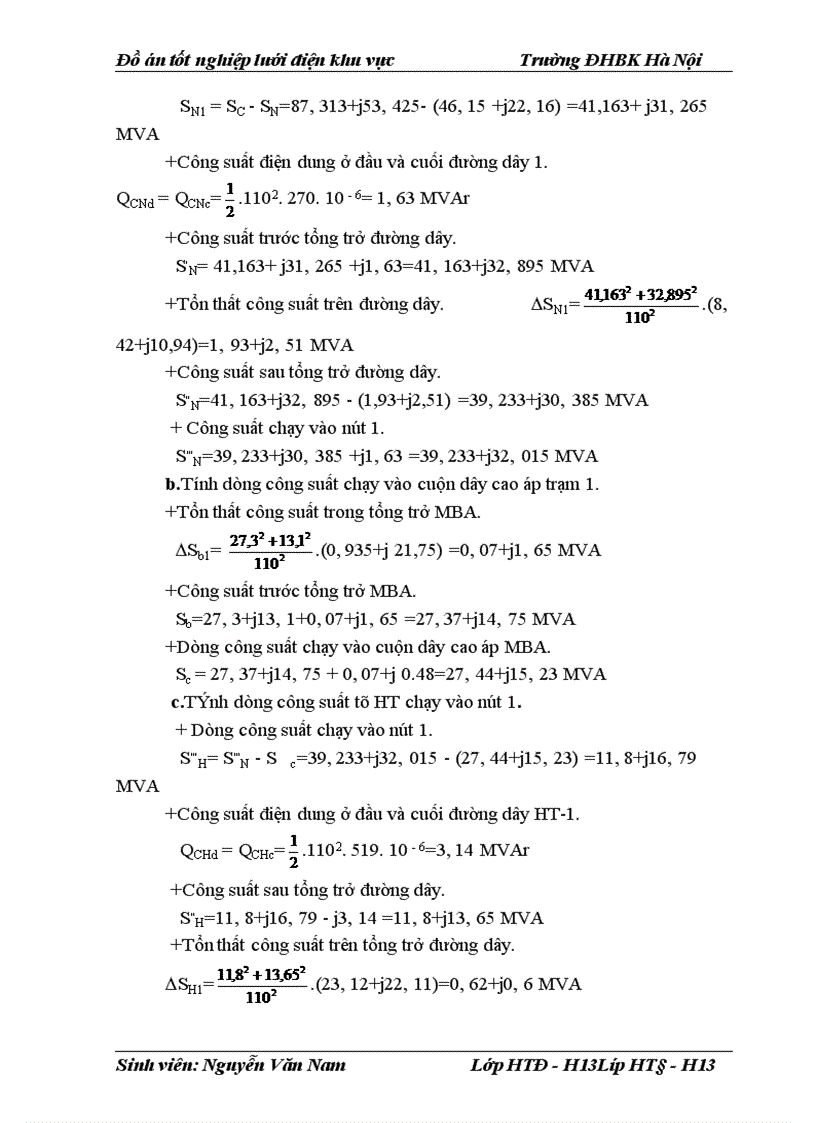 image for page Đồ án tốt nghiệp lưới điện khu vực