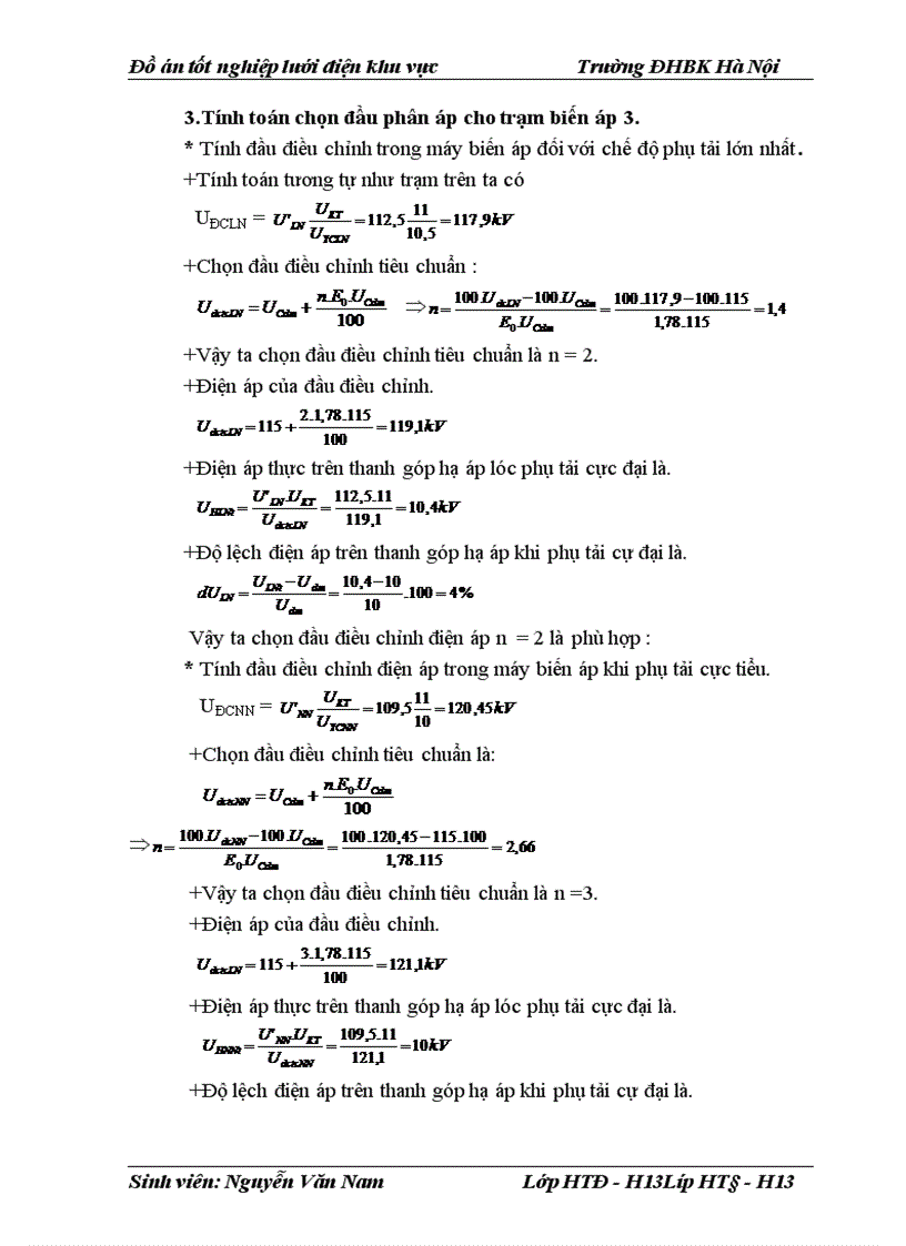 image for page Đồ án tốt nghiệp lưới điện khu vực